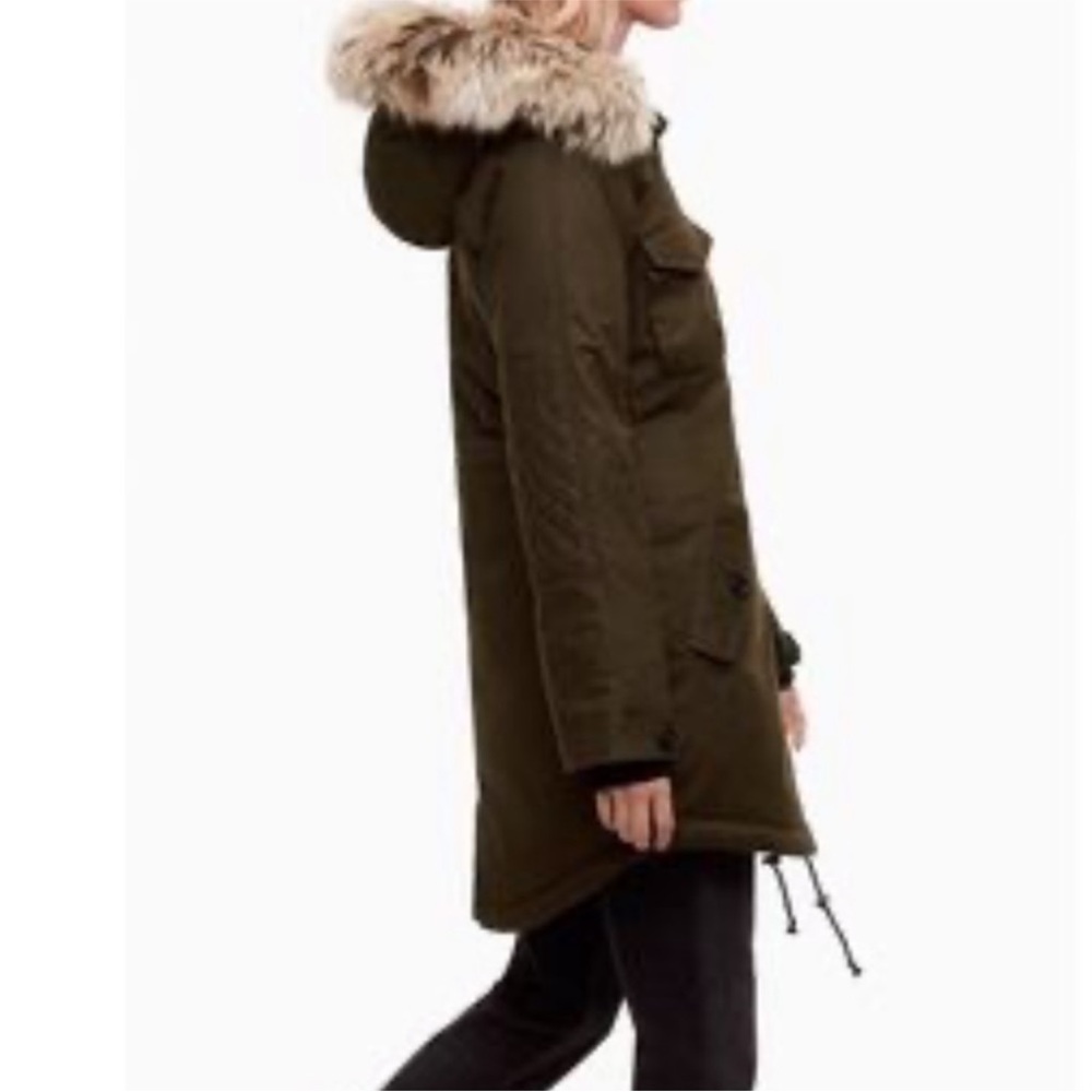 ARITZIA COMMUNITY | Paradigm Warmest Fish
Tail Parka Coat Military Edition sz L - Picture 3 of 13